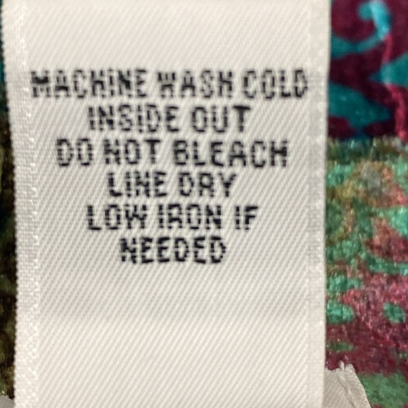 Graff by UM Co. NEW Whimsigoth Patchwork Crushed Velvet Witchy Fairy Tunic Top L - Picture 9 of 11